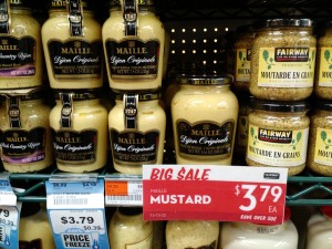 Maille on sale at Fairway